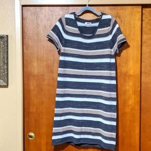 Route 66 Knit Dress with Silver Thread